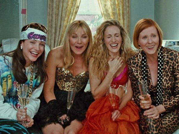 Сара Джессика Паркер, Кристин Дэвис, Синтия Никсон посетили вечеринку в честь 25-летия сериала «Секс в большом городе»