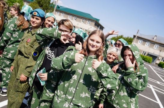 В Кузбассе стартовали летние патриотические смены «Путь Героев»